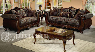 Luxury Wooden Sofa Set Jepara