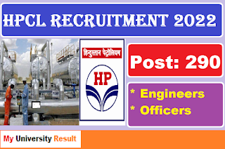 HPCL Engineer and Officer Recruitment 2022