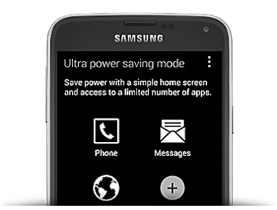 Ultra power saving mode samsung galaxy s5