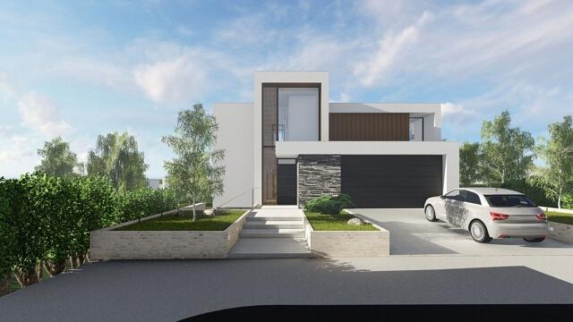 تصاميم فلل مودرن modern villa designs