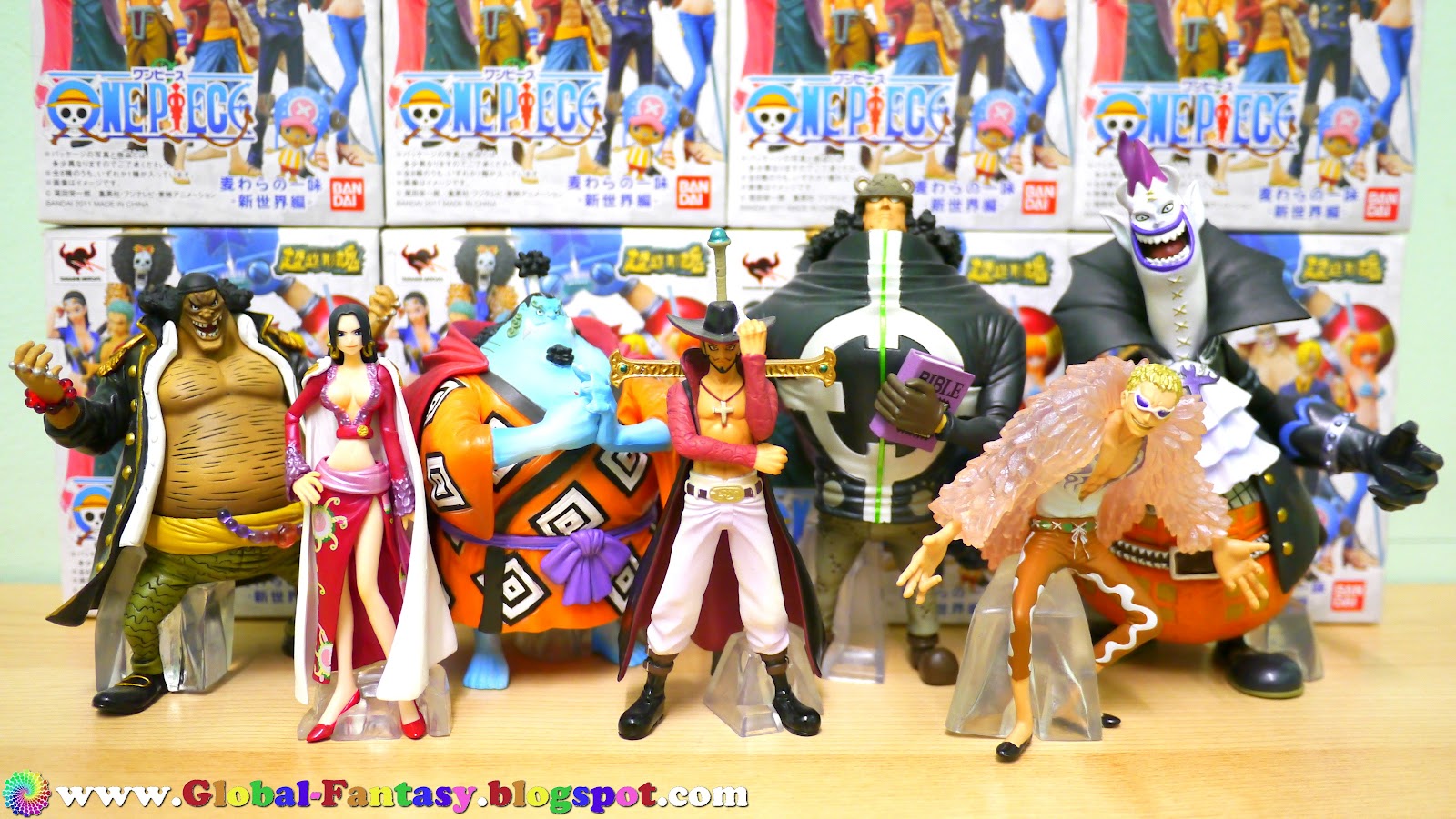 Global Fantasy One Piece Bandai Super Modeling Soul Gathering The Shichibukai
