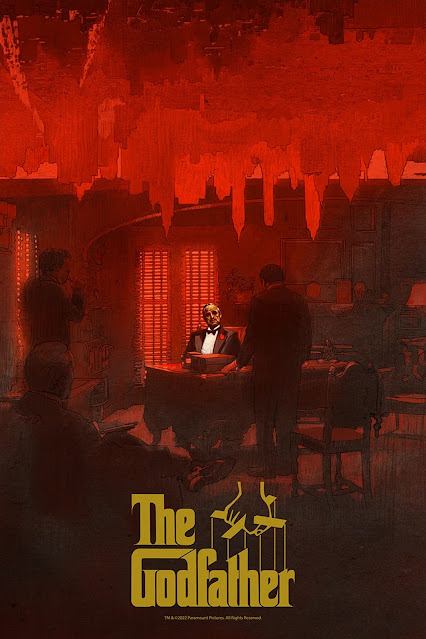 The Godfather 50th Anniversary Movie Poster Screen Print by Sean Phillips x The Academy Museum x Layered Butter