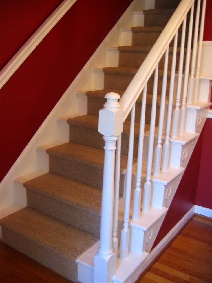 the red chair blog: a diy staircase story