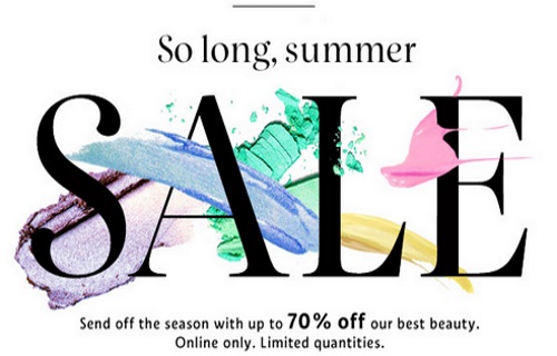 Sephora So Long Summer Sale Up To 70% Off