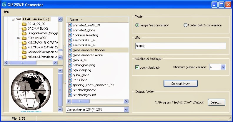 Cara Konversi File GIF jadi Flash (SWF)  Islamic Civilization