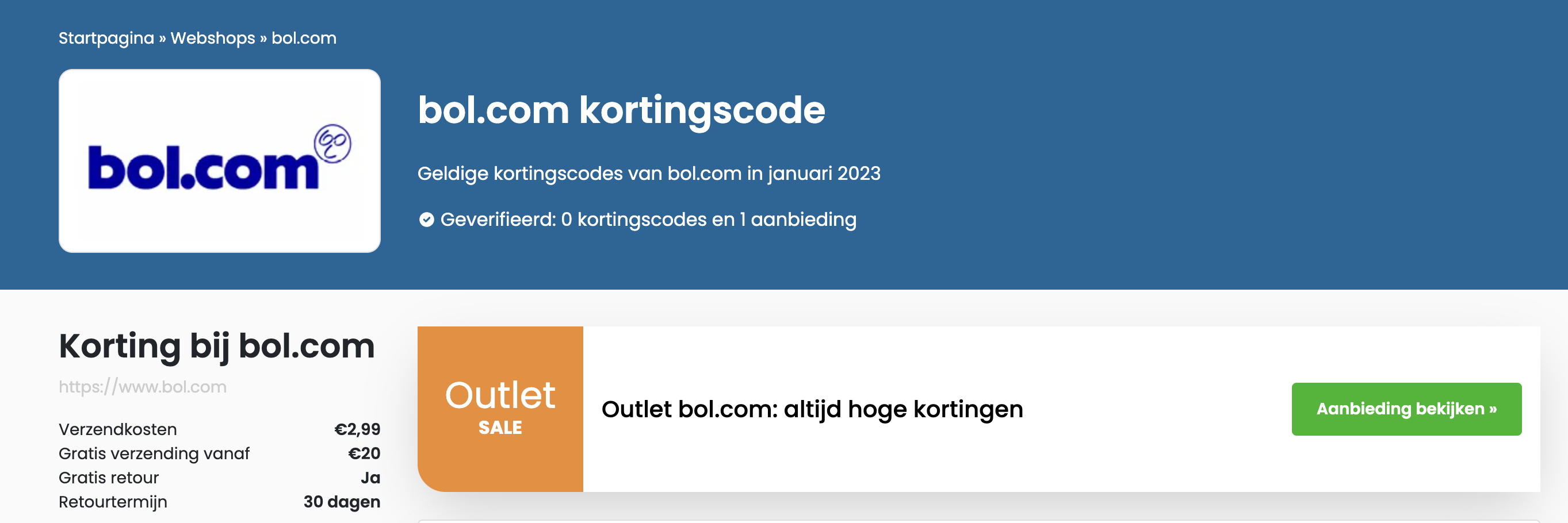 Bol.com kortingscodes