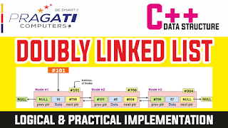 Implementation of Doubly Linked List in C++