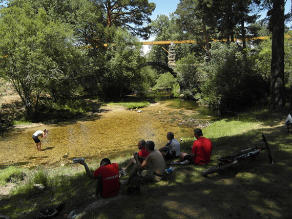 Ruta en bici de Cercedilla a Segovia, junio 2012