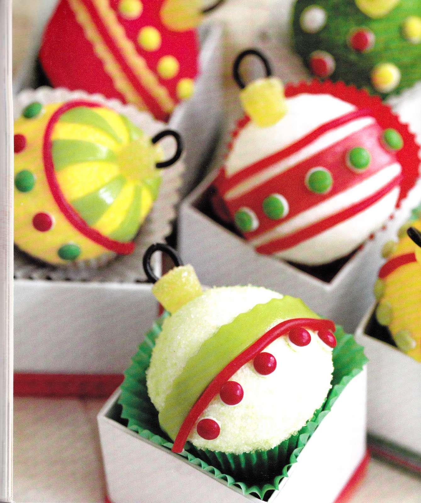 Cupcake Christmas Ornament