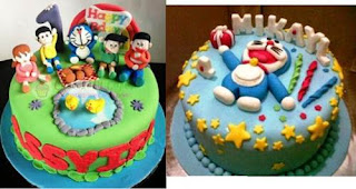 Foto Kue Ulang Tahun Doraemon