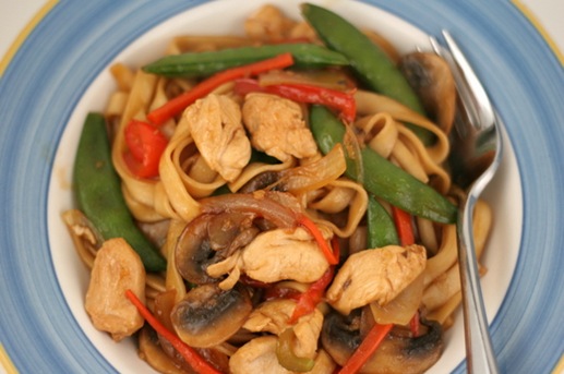 chicken lo mein 1