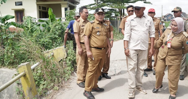 Perbaikan Jembatan Rusak di Desa Sidosari