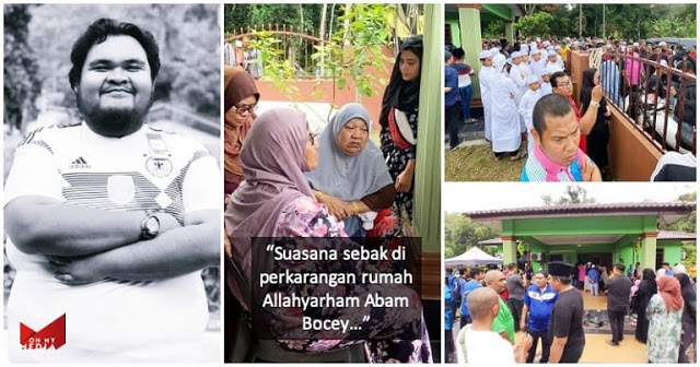 "Ramai Sayang Kau.." – Berpusu2 Orang Datang Beri Penghormatan Terakhir Buat Abam