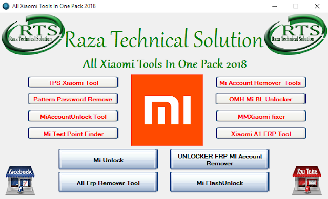 All Xiaomi Tools In One Pack 2018 By Raza Technical Solution