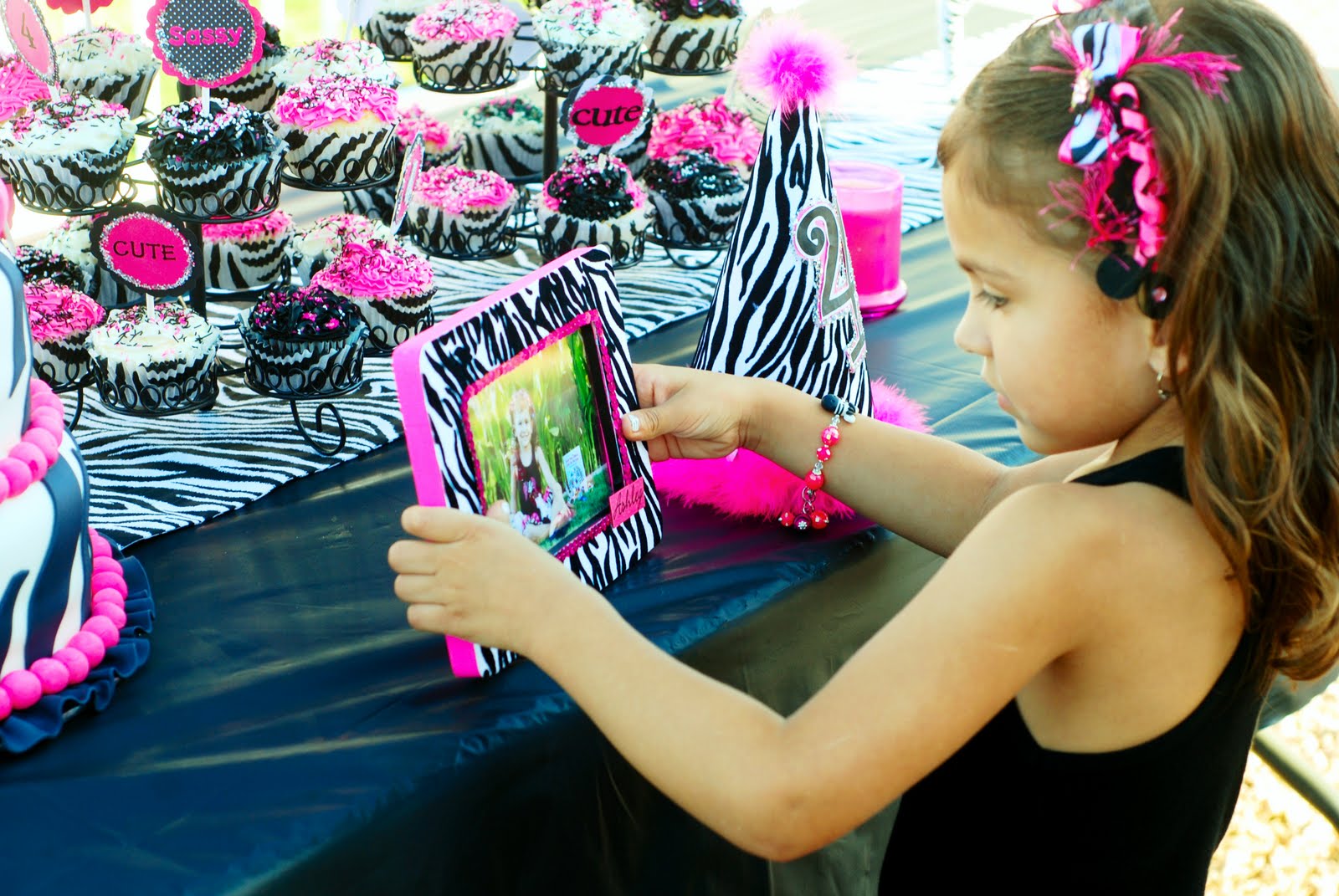 zebra wedding dress