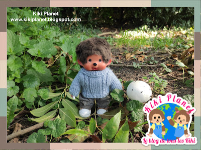 kiki Monchhichi champignon