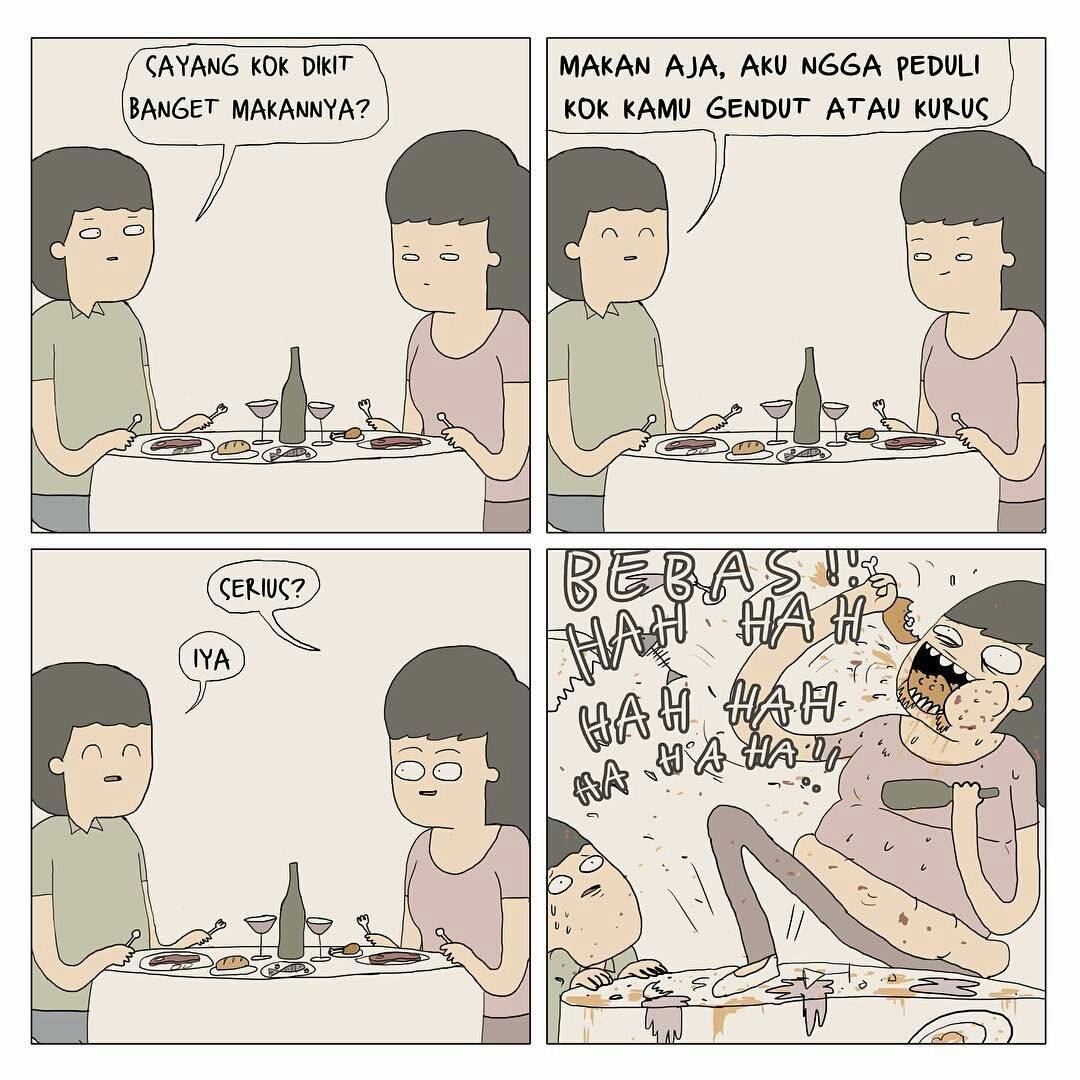 7 Komik Strip Nggak Mudah Ketebak Ini Kocaknya Receh Abis Lucu