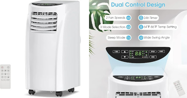 7. COSTWAY 10000 BTU Air Conditioner
