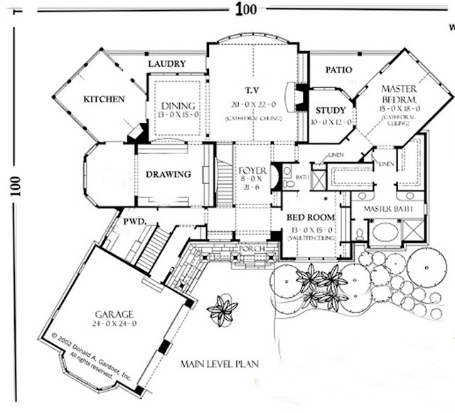 90x100 house plan,150x100 house plan,200x100 house plan,100x90 house plan,2 kanal house plan