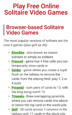 Solitaire