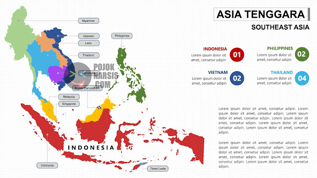 Peta Asia Tenggara