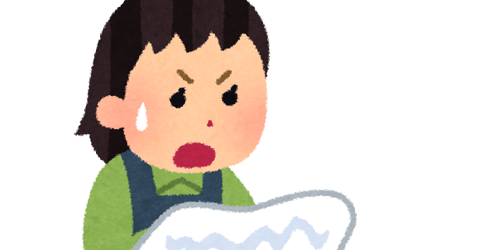 濡れタオルで鍋の火を消す人のイラスト 事故 かわいいフリー素材集 いらすとや
