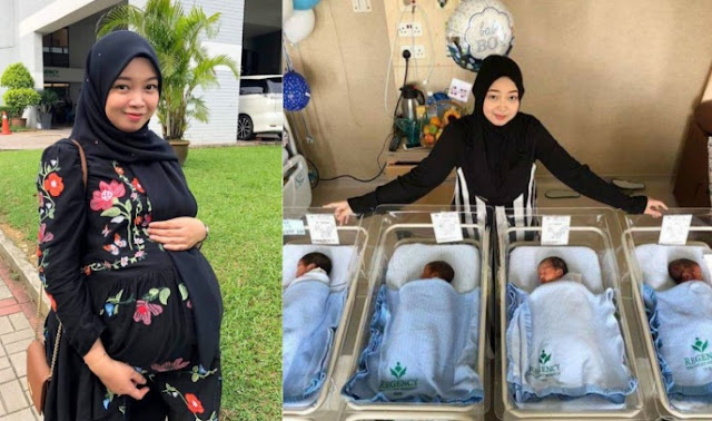 [VIDEO] Detik-Detik Akhir Rakaman Kembar 4 Dilahirkan, Wanita Ini Kongsi Momen Kehamilan