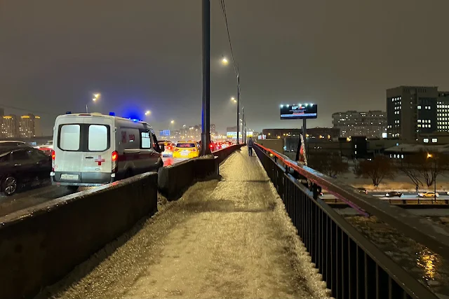 Третье транспортное кольцо, Автозаводский мост, Москва-река