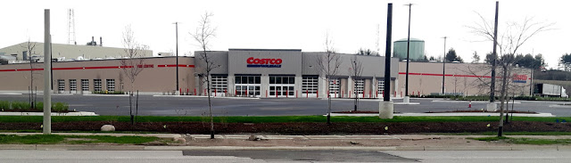 The new Costco building in Orillia.