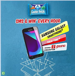 center fresh, center fresh contest, center fresh samsung mobile contest, samsung smartphone and talk time contest, win free gaana app