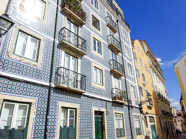 Tiled Buildings in Lisbon