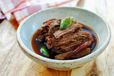 Jangjorim (Soy Braised Beef)