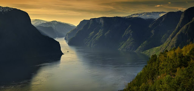 Пейзажи Норвегии, фото HITTHEROAD