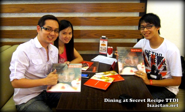 Isaac Tan at Secret Recipe Event