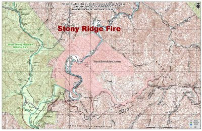 Stony Ridge Wildfire has already consumed 1,557 acres