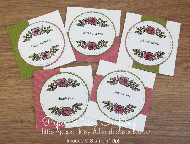 Lots of lavender Stampin' Up!