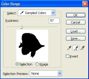 Gambar tutorial menyeleksi dengan Color Range 5