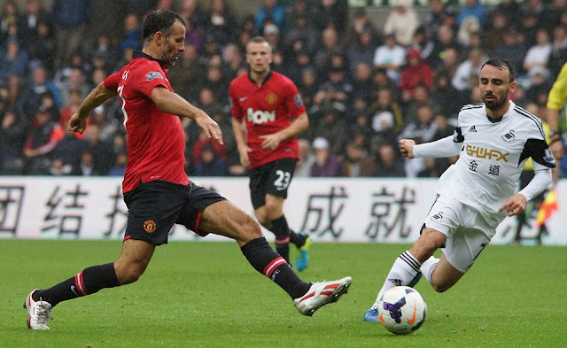 Premier league image galery, Swansea vs Manchester United 1-4