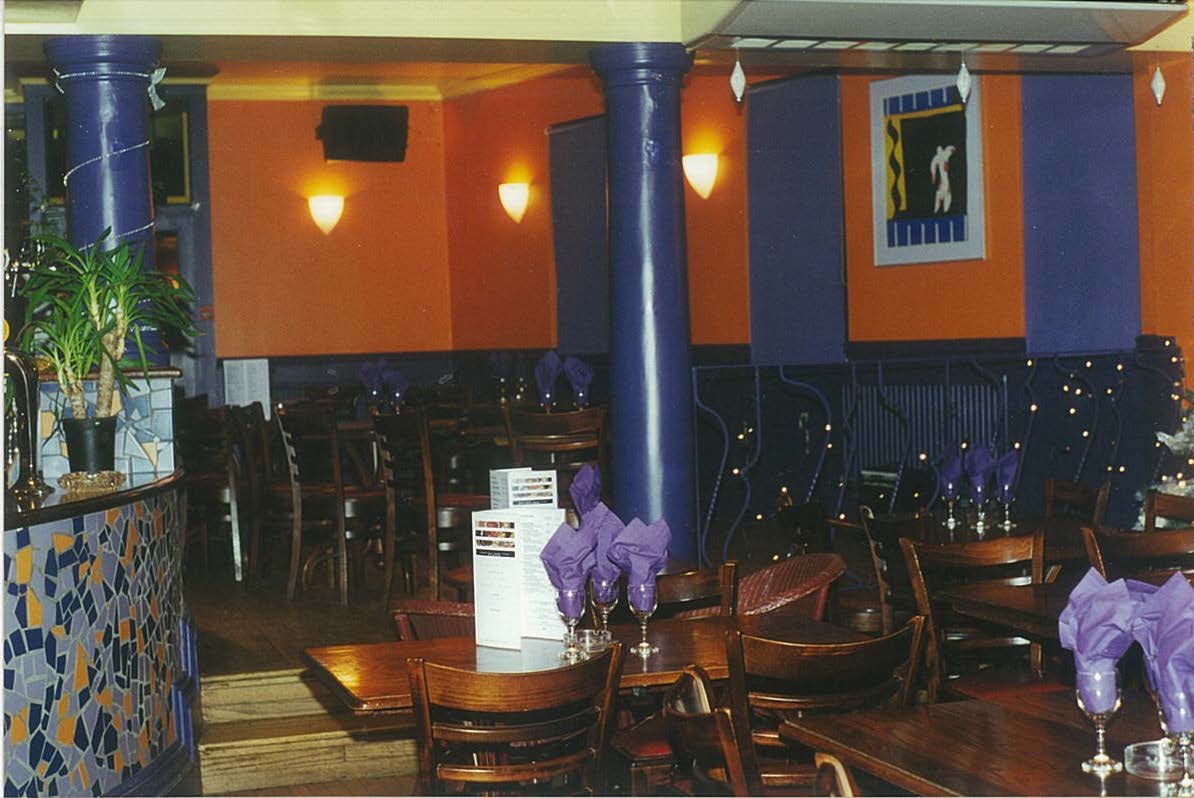 Interior of Central bar Jazz Club