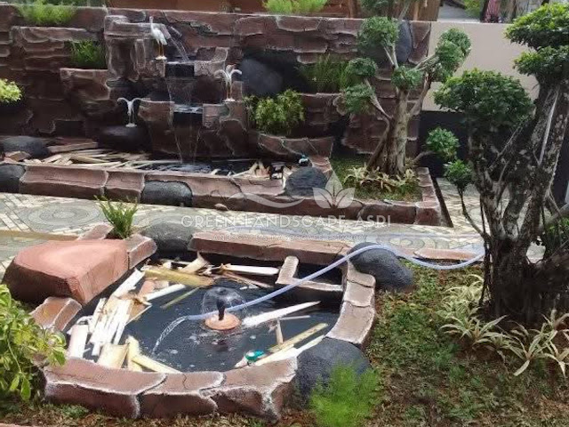 Jasa Pembuatan Relief Kolam Tebing - Tukang Dekorasi Relief Profesional