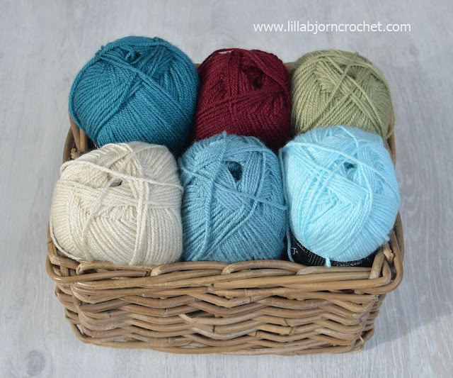 Acrylic yarn Colour Crafter by Scheepjes - review by Lilla Bjorn Crochet