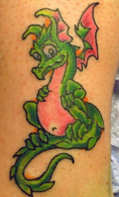 Cute Dragon Tattoo Ideas for Women