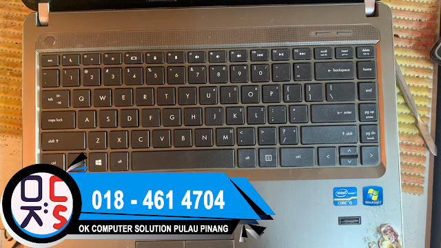 SOLVED: KEDAI REPAIR LAPTOP BATU MAUNG | HP PROBOOK 4530S | KEYBOARD PROBLEM | NEW KEYBOARD REPLACEMENT