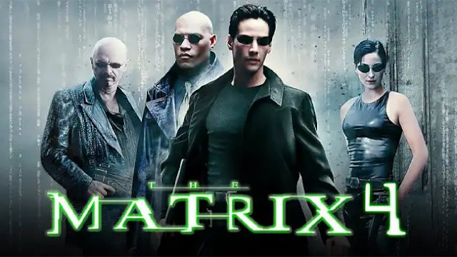 "The Matrix 4" title exposed: the name "Resurrections" resurrected