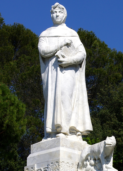 Petrarch statue