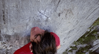 Precipitous cliff