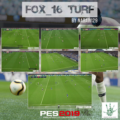 PES 2019 FOX_16 Turf + Update by Nabawi29