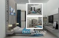 jasa gambar murah kamar cowo