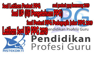 Soal Pretest PPG Tahun 2019 | Soal Latihan Pretest PPG