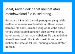 5 Cara Mengatasi Google Drive Limit Kuota